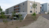 NW-Fassade, Zugangsseite