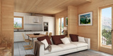 Realizzazione di 5 chalet di montagna