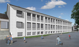 montage façade sud