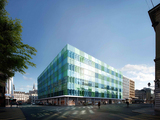 Façade projetée