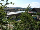 Draufsicht mit PV Anlage