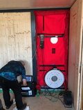 hh 18_10 blower door test