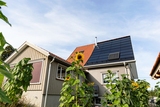 Westfassade - PV-Anlage