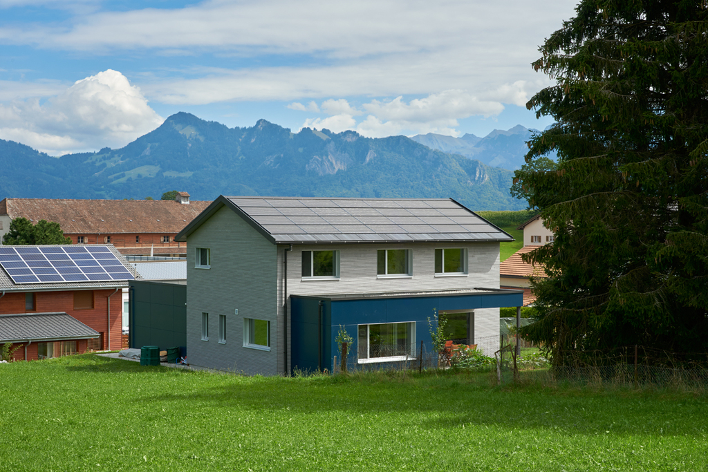 Maison passive en bois suisse