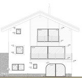 Ansicht Südfassade
