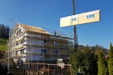 Foto während dem Bau
