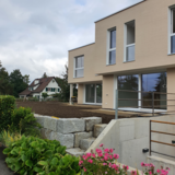 Fassade Sitzplatz