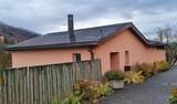 Nordfassade mit integrierter PV-Anlage (noch ohne Sondermodule) (knecht bauundenergie, Baden)