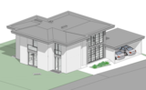 Vue 3D - Axonométrie Ouest (Nicolas Bersenev - Atelier Nombre d'Or)