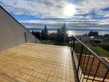 Rénovation Minergie d'une maison jumelée: terrasse (Lutz Architectes)